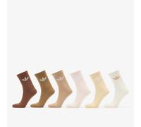 ADIDAS ORIGINALS Chaussettes 'Trefoil Cushion' beige / écru / sable / marron châtaigne / noisette / blanc, Taille 34-36