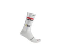Chaussettes aero castelli fast feet 4 soudal quickstep blanc