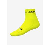 Alé - Logo Q-Skin Socks - Chaussettes de cyclisme - EU 36-39 - S - fluo yellow / black