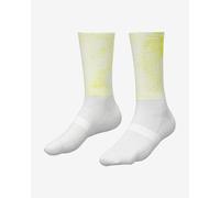 Chaussettes Alé Typhoon blanc jaune - S