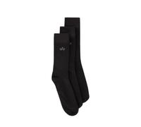 Chaussettes Alpha Industries Basic Socks 3 Pack Noir 43/46