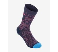 Chaussettes Alpinestars Drop 15 bleu foncé rose - M