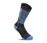 Alpinestars Drop 22 Chaussettes, noir-bleu, taille L pour homme