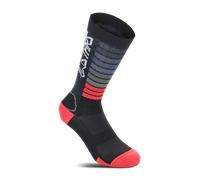 Chaussettes Alpinestars Drop 22 Noir/Rouge VifL Noir,Rouge Vif