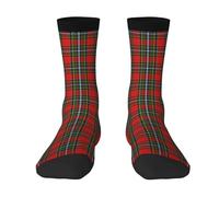 Chaussettes amusantes à motif tartan Kelly vert menthe, douces et respirantes, pour hommes et femmes
