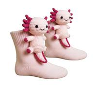 Chaussettes Animaux 3D Tricotées Femmes Double Épaisseur Coton Douces Chaudes Thermiques Confort Hiver Étreinte Chaleureuse Unisexe