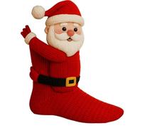 Chaussettes Animaux 3D Tricotées Femmes Double Épaisseur Coton Douces Chaudes Thermiques Confort Hiver Étreinte Chaleureuse Unisexe