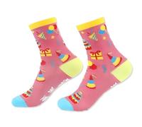 Chaussettes Anniversaire 18 Ans, Fantaisies Drôles, Cadeau pour Jeune Femme, Amie, Sœur, Collègue, Anniversaire, Noël, Saint-Valentin, Fêtes