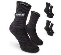 Chaussettes anti-moustiques Safersox, 3 Paires, Anthracite, 43-46