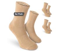 Chaussettes anti-moustiques Safersox, 3 Paires, Beige, 47-50