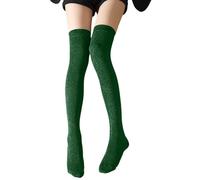 Chaussettes Antidérapantes Femme Elegant- Randonnée Bas Cuissardes Métallisés Transparents à Paillettes Hautes Scintillantes Collants éLéGants Et Extensibles Base