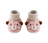 Chaussettes antidérapantes pour bébé - Chaussures pour bébé - Chaussettes souples pour bébé - Chaussures antidérapantes - Chaussures d'apprentissage à la marche - Tricot, 13, Blau