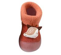 Chaussettes antidérapantes pour enfant - Chaussettes pieds nus pour enfants - Fermées - Chaussures pieds nus - Respirantes - Chaussures de gymnastique - Randonnée - Chaussures en polaire - Chaussons