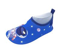 Chaussettes aquatiques pour enfants avec semelle en caoutchouc motif dessin animé, chaussures de plongée avec semelle fine respirante antidérapante pour enfants, Bleu (01), 26 EU