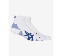 Chaussettes ASICS Cushion Run Quarter Sock blanc bleu (paquet de 2) - M