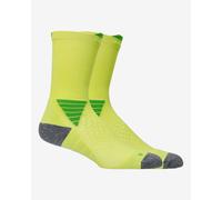 Chaussettes ASICS Elite Fujitrail Crew jaune vert - M