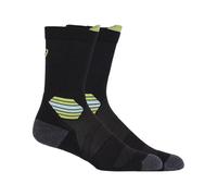 Chaussettes Asics Fujitrail Run noir vert, Taille XL