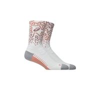 ASICS Performance Run Crew Sock Brilliant White / Morganite / Pearl Pink unisex size M