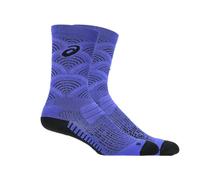 Chaussettes Asics Performance Run Crew Violet Noir, Taille XL