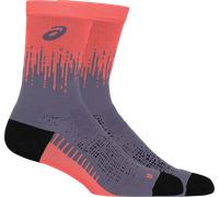 ASICS Performance Run Crew Chaussettes De Running - Orange , Gris, Taille 47-49