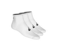 ASICS Quarter Chaussettes De Sport Pack De 3-Blanc,Noir, Taille 47-49