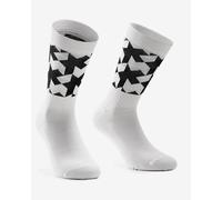 Chaussettes Assos Assosoires Monogram EVO blanc noir - L-XL