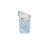 Chaussettes avec coton à motifs coeurs - Nyla - TU - Bleu - Femme - Etam