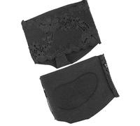Chaussettes avec coussin de pied en dentelle élastique, bout ouvert, demi-pression, conception pour chaussures professionnelles et longues marches, doublures non visibles