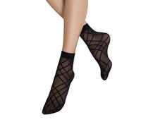 Chaussettes avec imitation de laÃ§age femme Conte Elegant Fantasy Noir 36/39