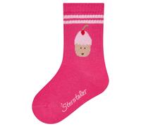 Chaussettes avec motif de galce bÃ©bÃ© fille Sterntaler Rose 17/18