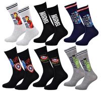 Chaussettes Avengers Pack De 6 Paires