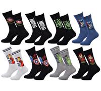 Chaussettes Avengers Pack De 8 Paires