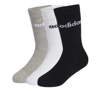 Chaussettes bÃ©bÃ© adidas Linear (x3) Blanc 25/27