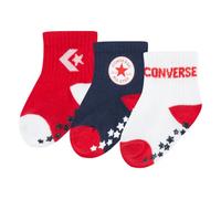 Chaussettes bÃ©bÃ© Converse CHN CNVS A/O STAR Gripper Rouge 12/24 mois