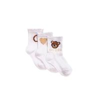 Chaussettes bÃ©bÃ© garÃ§on Guess (x3) Blanc 6/12 mois