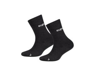 Chaussettes bÃ©bÃ© super.natural All Day (x2) Noir 23/26