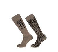 Chaussettes Barts Basic Print (x2) Marron 35/38