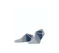 Burlington Chaussettes basses Homme Clyde M SN – coton motif fantaisie – Gris (Arctic Melange) 40-46