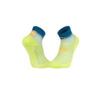 Chaussettes bv sport run marathon low vert bleu