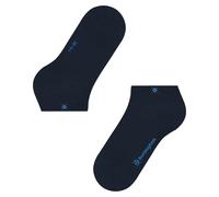 Burlington Soho Vibes W Sn coton unies 1 paire, Chaussettes basses Femme, Bleu Marine 6120, 36-41
