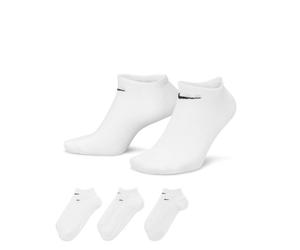 Chaussettes basses Nike Lightweight (x3) Blanc 42/46 Unisex