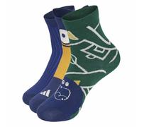 ADIDAS SPORTSWEAR Chaussettes de sport 'Tiro_Nster' bleu foncé / curry / gris clair / vert foncé, Taille 25-27