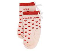 Chaussettes bébé cœurs Jolie comme un cœur
