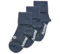 Hummel Chaussettes 'Sora' bleu nuit / blanc, Taille 15-17