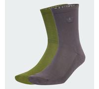 Chaussettes bicolores (2 paires) Tech Olive / Grey Strata 46-48
