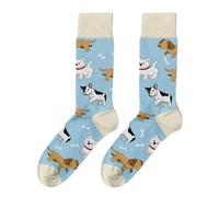 Chaussettes Billy Brown en coton bio et sans coûtures Chien 36-40
