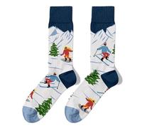 Chaussettes Billy Brown en coton bio et sans coûtures Ski