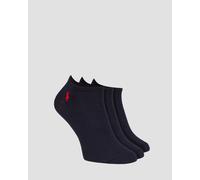 Chaussettes Bleu Marine Pour Hommes Polo Ralph Lauren 3 Pack 449655213-410