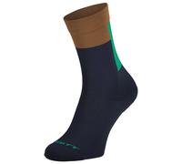 Chaussettes Block Stripe Crew bleu foncé