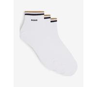 Chaussettes BOSS SH Stripe blanc pur (2 paires)